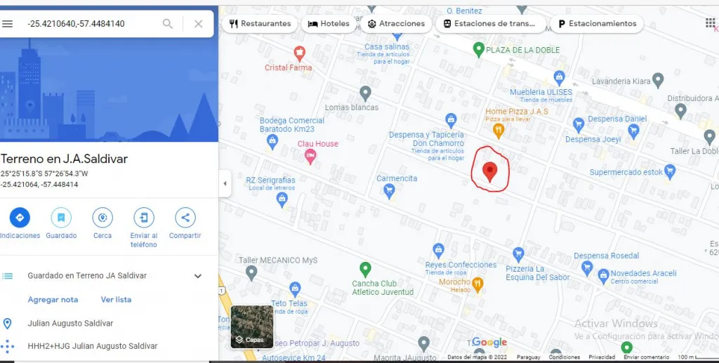 Vendo terreno en J.A. Saldivar, a pasos de la Ruta 1 — foto 2