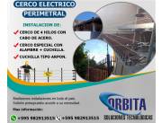 INSTALACION DE CERCO ELECTRICO PERIMETRAL