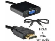 ¡¡OFERTA!! CONVERSOR HDMI A VGA CON AUDIO😍