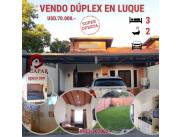 Dúplex en Luque Zarate Isla de 3 Dormitorios , 2 cocheras , a minutos del Aeropuerto