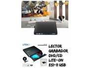 OFERTA EXCLUSIVA..🥳 !! LECTOR GRABADOR DE DVD/CD LITE-ON ES1-11 USB