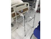 Andador sin ruedas plegable