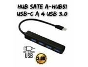 OFERTA EXCLUSIVA..🥳HUB SATE A-HUB15 USB-C A 4 USB 3.0😍