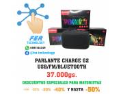 OFERTA!!😍 🎀 PARLANTE MINI CHARGE G2 USB/FM/BLUETOOTH 💥