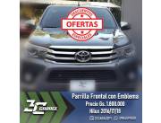 PARRILLA FRONTAL TOYOTA HILUX AÑO 2016 /17/18