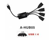 Hub 4 USB 2.0 SATE 480 mbps A-HUB05