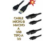 ¡¡OFERTA EXCLUSIVA!! 🥳😍CABLE MICRO-B MACHO A USB TIPO A 3.0