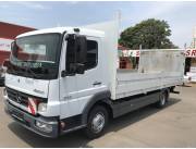 MERCEDES ATEGO II 815, AÑO 2007, CARROCERÍA EUROPEA ORIGINAL, TRAMPILLA, RECIÉN IMPORTADO