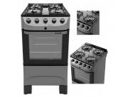 COCINA MUELLER FRATELLO VETRO 4 HORNALLAS INOX !! NUEVOS CON GARANTIA ! DELIVERY SIN COSTO