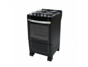 COCINA 4 HORNALLAS VITRUS ABBATEC NEGRA