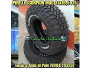 Pirelli SCORPION 31x10,5 r15 ATR y MUD