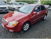 VENDO KIA CERATO 2008. MECANICO. UNICO DUEÑO. ROJO