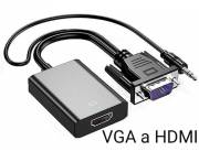 ¡¡OFERTA EXCLUSIVA!!😍CONVERSOR VGA A HDMI CON AUDIO💥