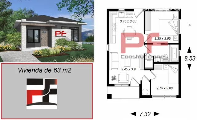 CONSTRUCCIÓN DE CASAS ECONÓMICAS #1982174  en Paraguay