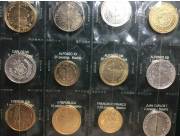 Vendo colección de 40 monedas del real a la peseta