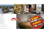 Alquilo o VENDO departamento Amoblado Zona Centro Con vista a la Bahía COD: CL 821