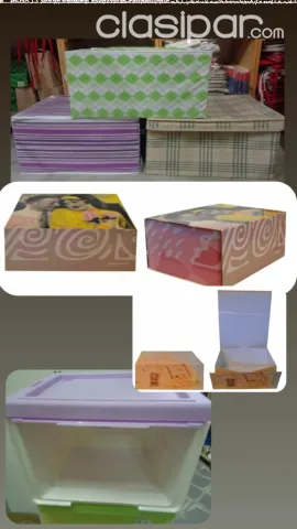 Caja organizadora de cartón