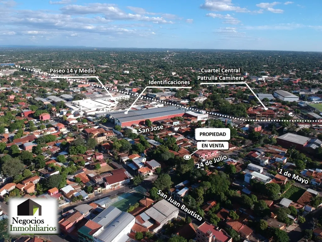 EN VENTA AMPLIO TERRENO CON PRIVILEGIADA UBICACIÓN - SAN LORENZO - CENTRO — foto 2