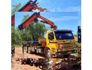 Scania. 93-220. Grúa con Brazo Hidráulico de 15 metros. 6 mil kilos en Pie. Vendo Contado
