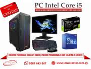 PC Intel Core i5 GTX 1650 . Adquirila en cuotas