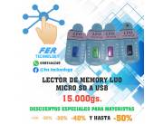 LECTOR DE TARJETA SD A USB