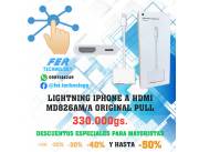 APPLE DE LIGHTNING A AV HDMI MD826AM/A ORIGINAL PULL