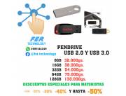 OFERTA!!😍 🎀 PENDRIVE USB 2.0 Y USB 3.0 💥