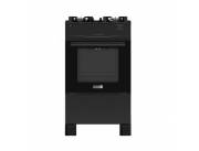 COCINA JAM EVA 4H A GAS TOP GLASS MESADA DE VIDRIO NEGRO (11372)