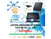 OFERTA !! LECTOR GRABADOR DE DVD/CD LITE-ON ES1-11 USB