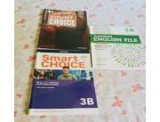 Libros de ingles Smart Choice 2B, 3A y 3B