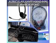 AURICULAR HAVIT H201D P/PC C/MIC.