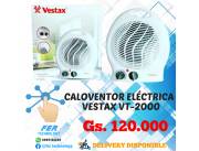 ESTUFA CALOVENTOR ELÉCTRICA VESTAX VT-2000