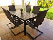 Juego de mesa para quincho o jardín