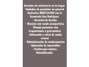 Licenciada en enfermería a tu hogar