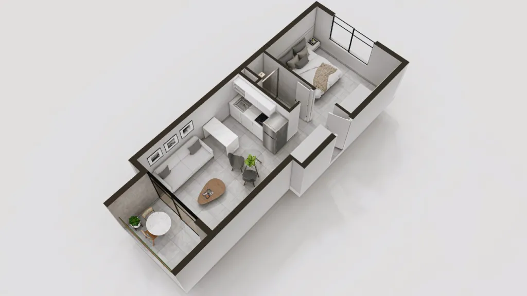 Departamentos en Pozo- barrio Carmelitas- Edificio Rentalis III — foto 3
