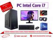 PC Intel Core i7 HD 1 Tb. Adquirila en cuotas