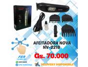 AFEITADORA RECARGABLE NOVA NV-2218