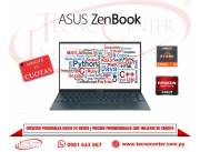 Notebook Asus ZenBook Ryzen 5. Adquirila en cuotas