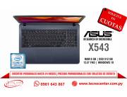 Notebook Asus X543 Intel Core i5 Full HD. Adquirila en cuotas!