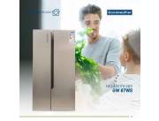 HELADERA GOODWEATHER 516 LTS 2 PUERTAS SYDE BY SIDE INOX