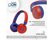 Auricular bluetooth JBL JR310BT para niños rojo azul