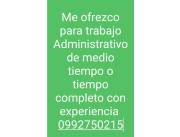 Administración y/o Rrhh
