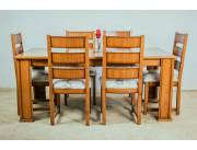 COMEDOR MILENA C/ 6 SILLAS VERONA
