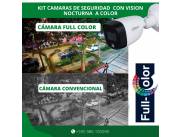 CAMARA BULLET HDCVI 2MP FULL COLOR - Color 24 Horas