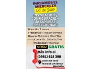 EN JULIO INICIA CURSO DE (CCTV) INSTALACION Y CONFIGURACION DE CAMARAS DE SEGURIDAD