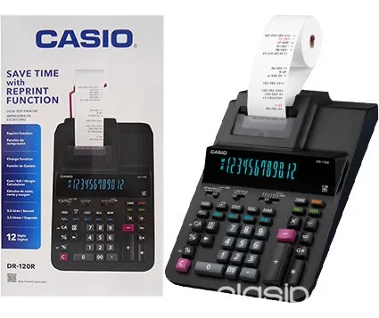 Calculadora Casio Compacta GR-12C-WR - Bordo no Paraguai - Atacado Games -  Paraguay