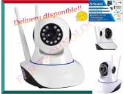 CAMERA IP HD - WIFI - 2 ANTENAS - V380