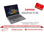 Notebook Lenovo IdeaPad S145 14”. Adquirila en cuotas!