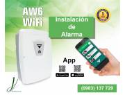 Combo Alarma Inalámbrico AW6 Compatec a WIFI para tu Negocio