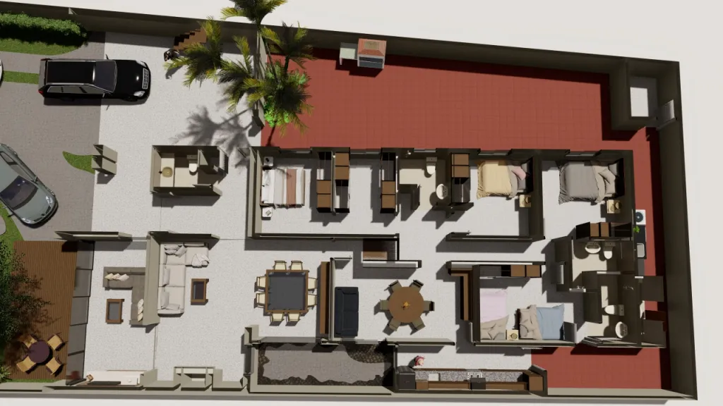 CASA EN BARRIO San Cristóbal 18x45m — foto 3